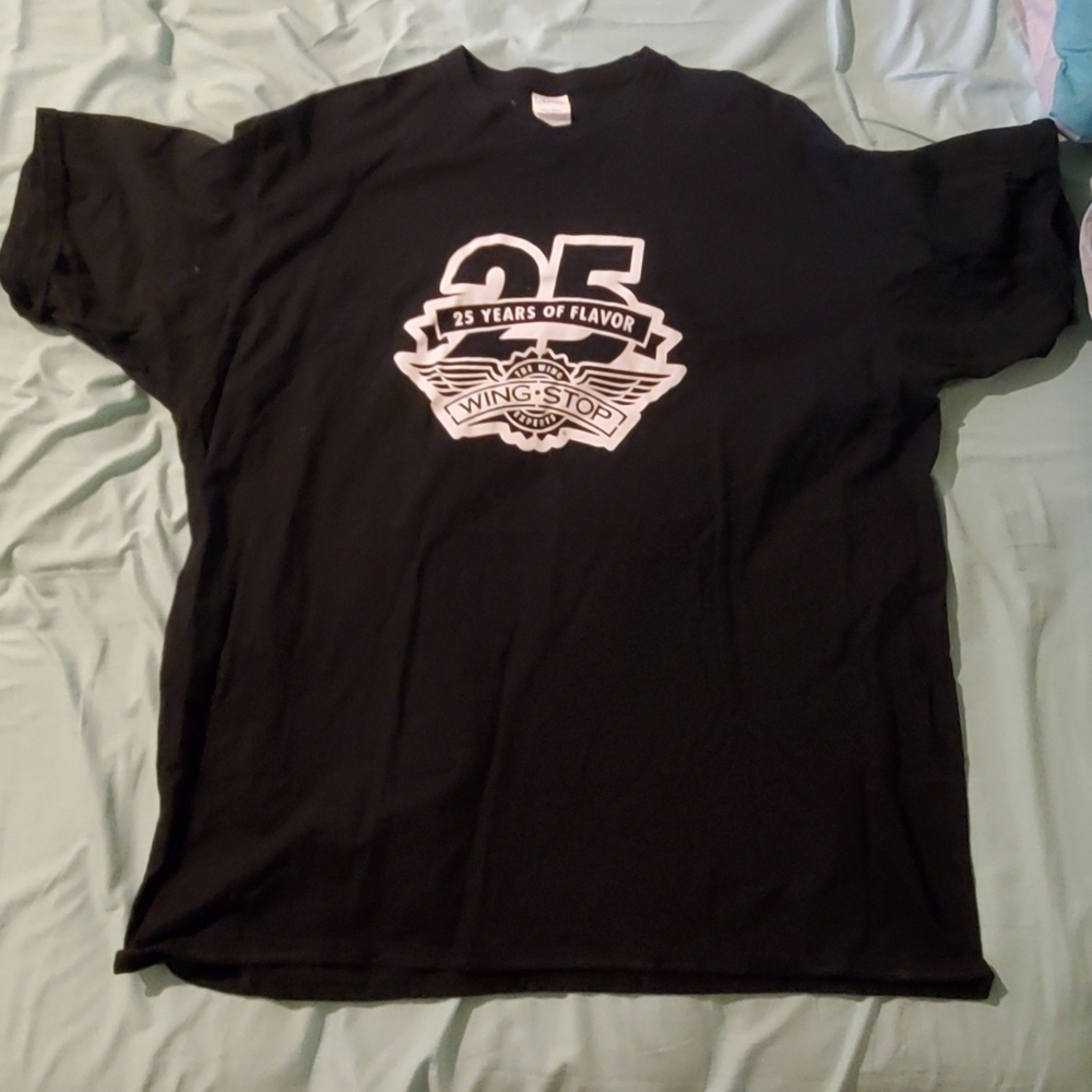 Wing Stop 25th anniversary tshirt